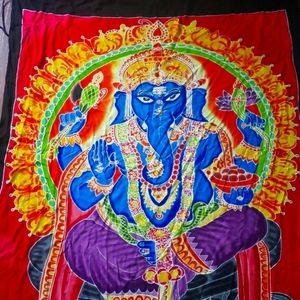 Earthbound Trading Ganesh tapestry